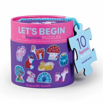 Ex-Display - Crocodile Creek Let’s Begin 2 Piece Puzzle - Unicorn