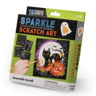 Ex-Display - Crocodile Creek Scratch Art – Spooky