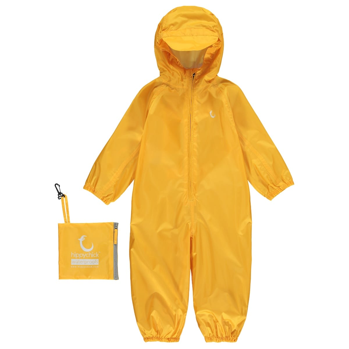 Sunset Yellow Packasuit with bag