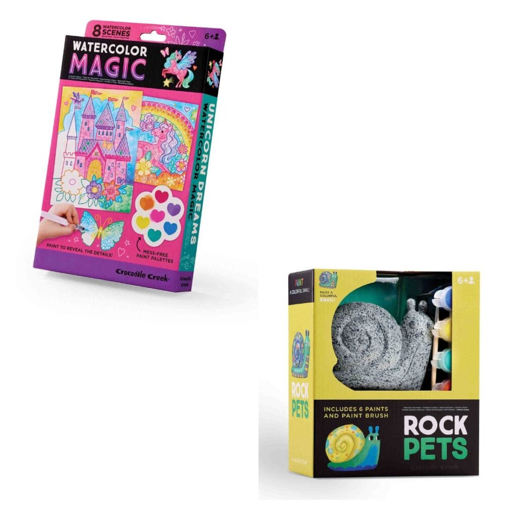 Crocodile Creek Magic Watercolour and Rock Pets Snail