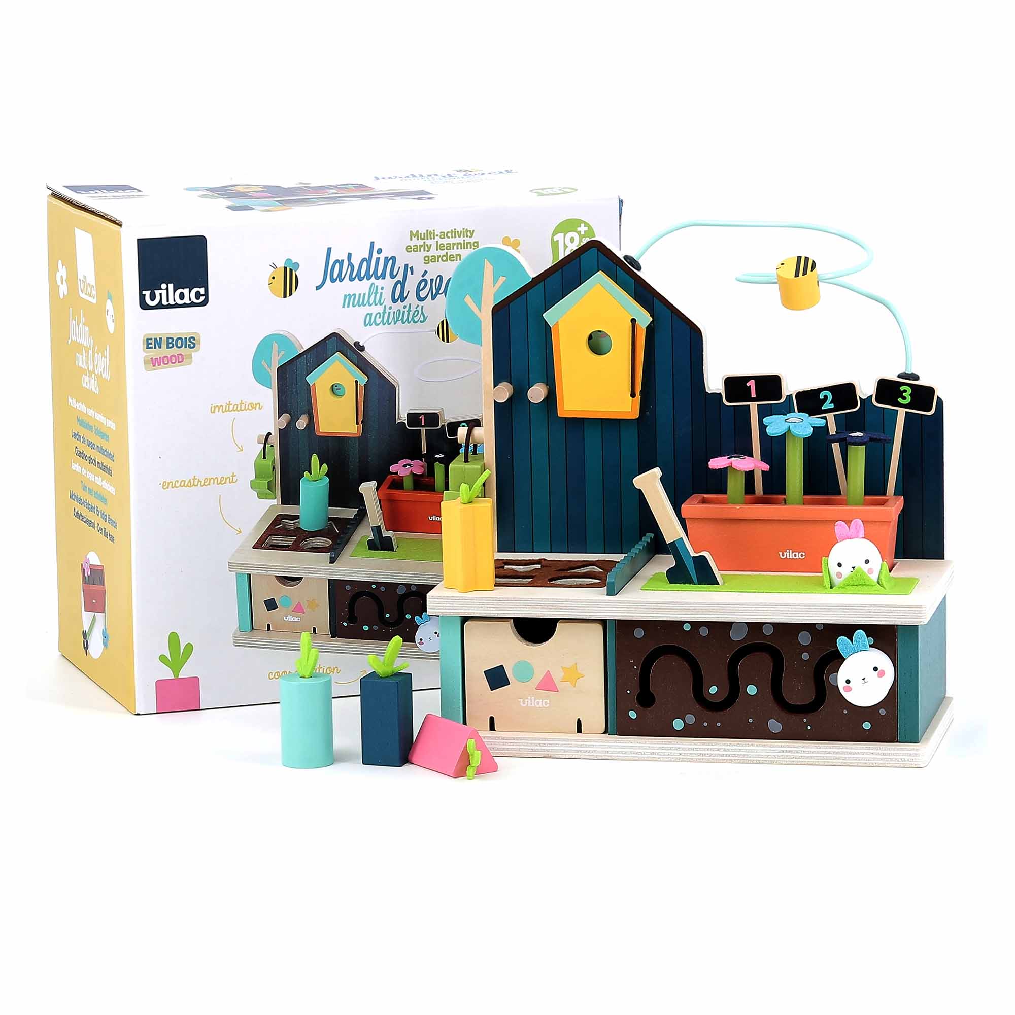 Vilac Early Learning Garden with box
