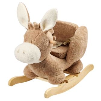 Nattou Teddy Donkey Rocker - Beige