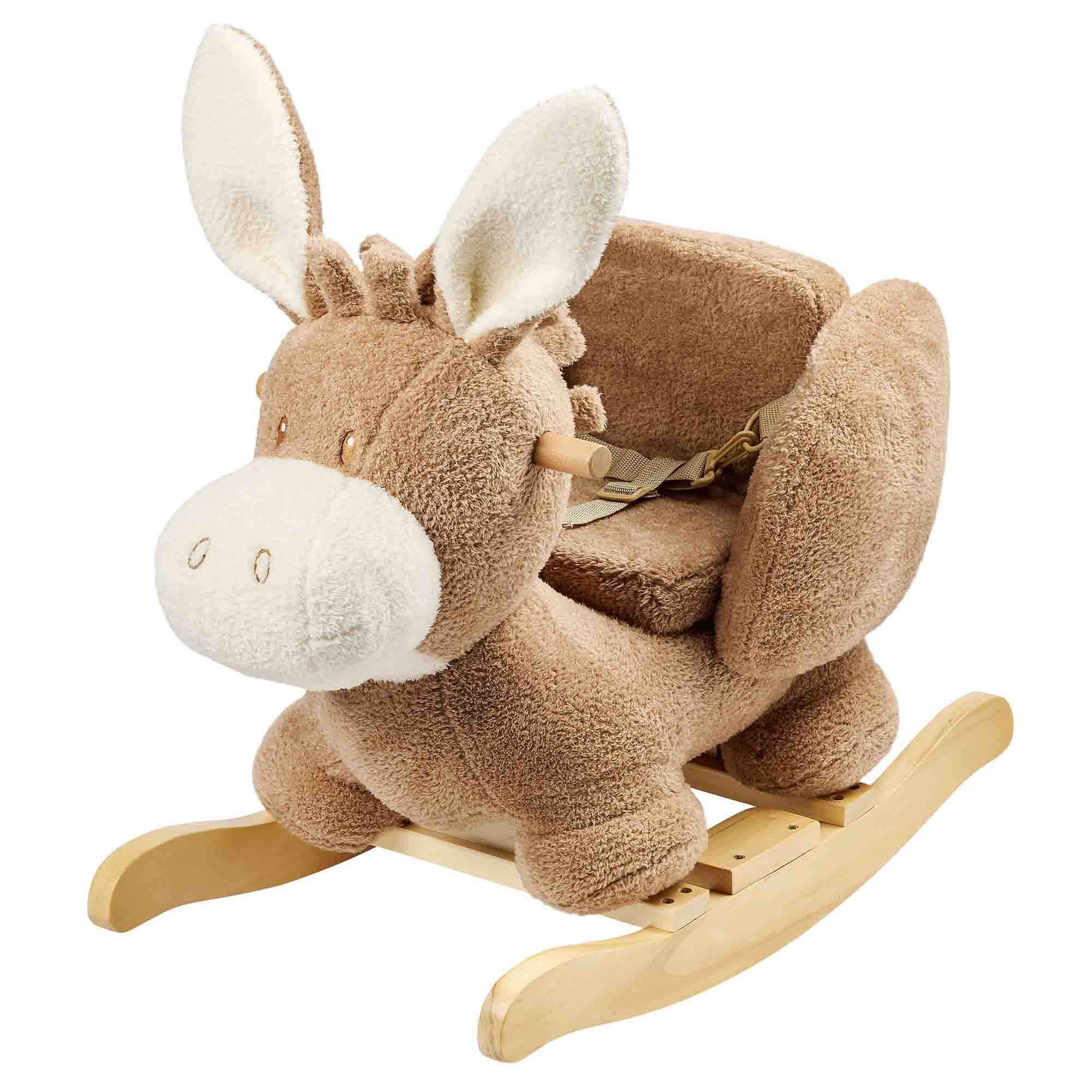 Nattou Teddy Donkey Rocker - Beige