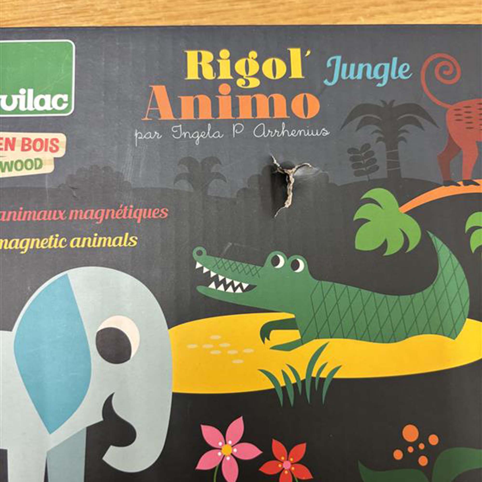 Ex-Display - Vilac Magnetic Jungle Animals Set