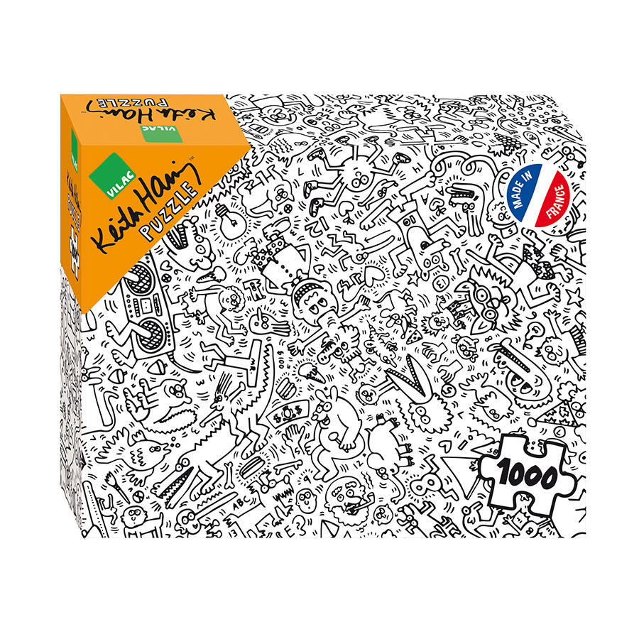 Keith Haring 1000pc Puzzle box