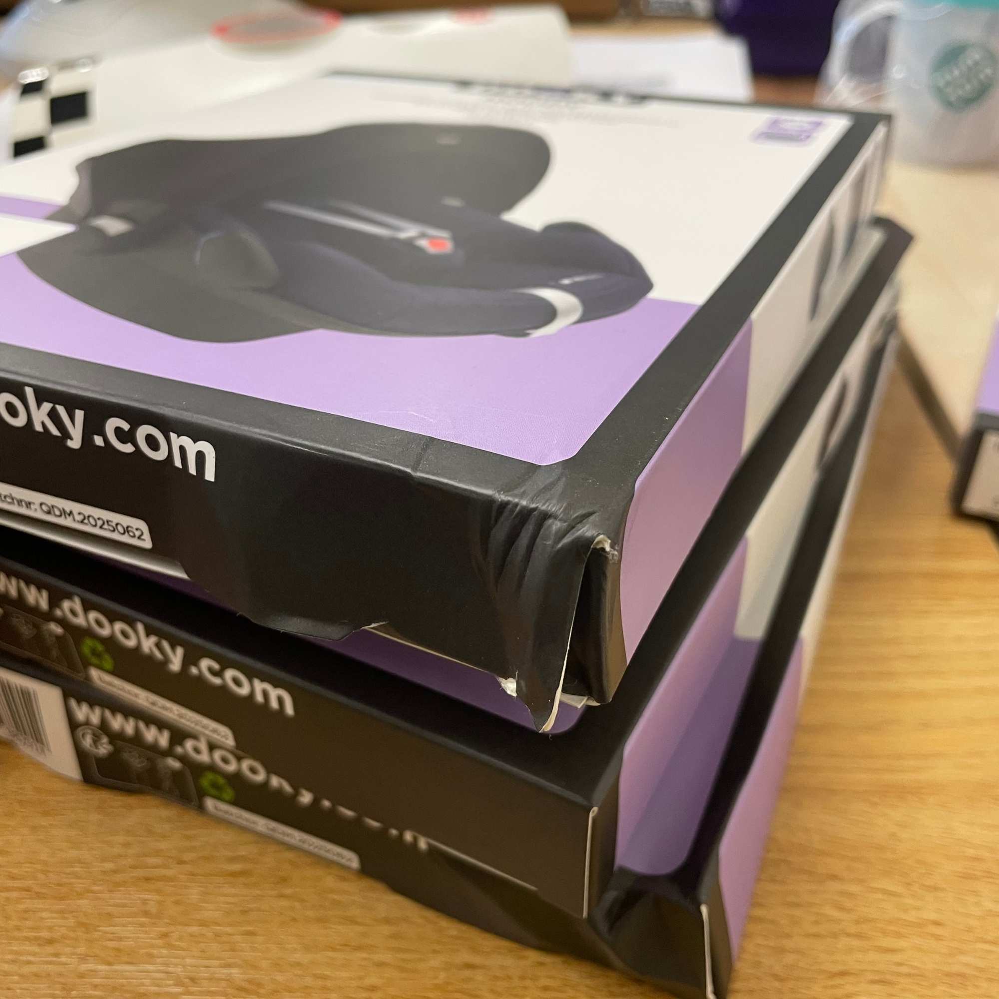 Ex-Display - Dooky Car Seat Hoody - Black