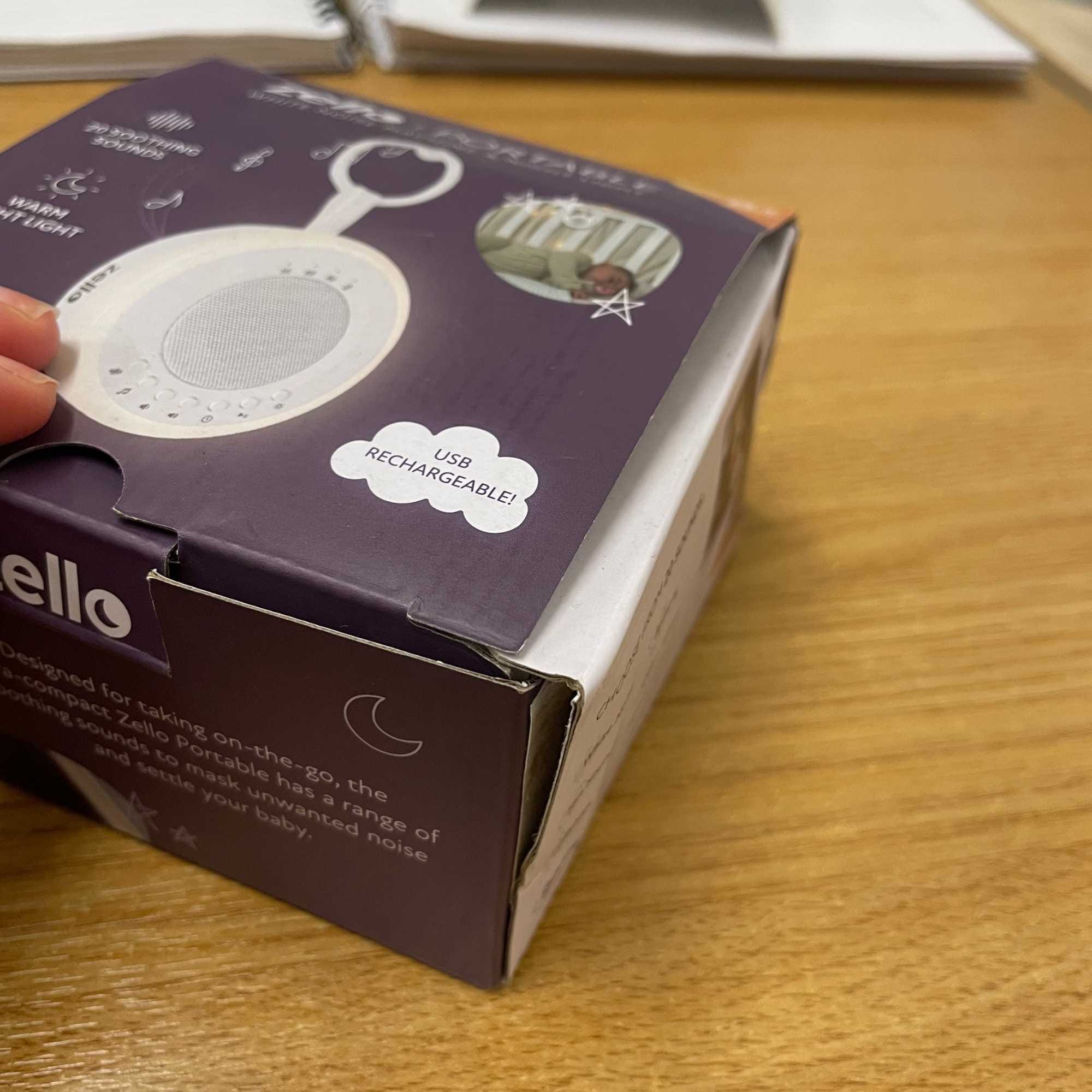 Preloved Website Images (88) Ex-Display - Zello Portable White Noise Machine & Night Light