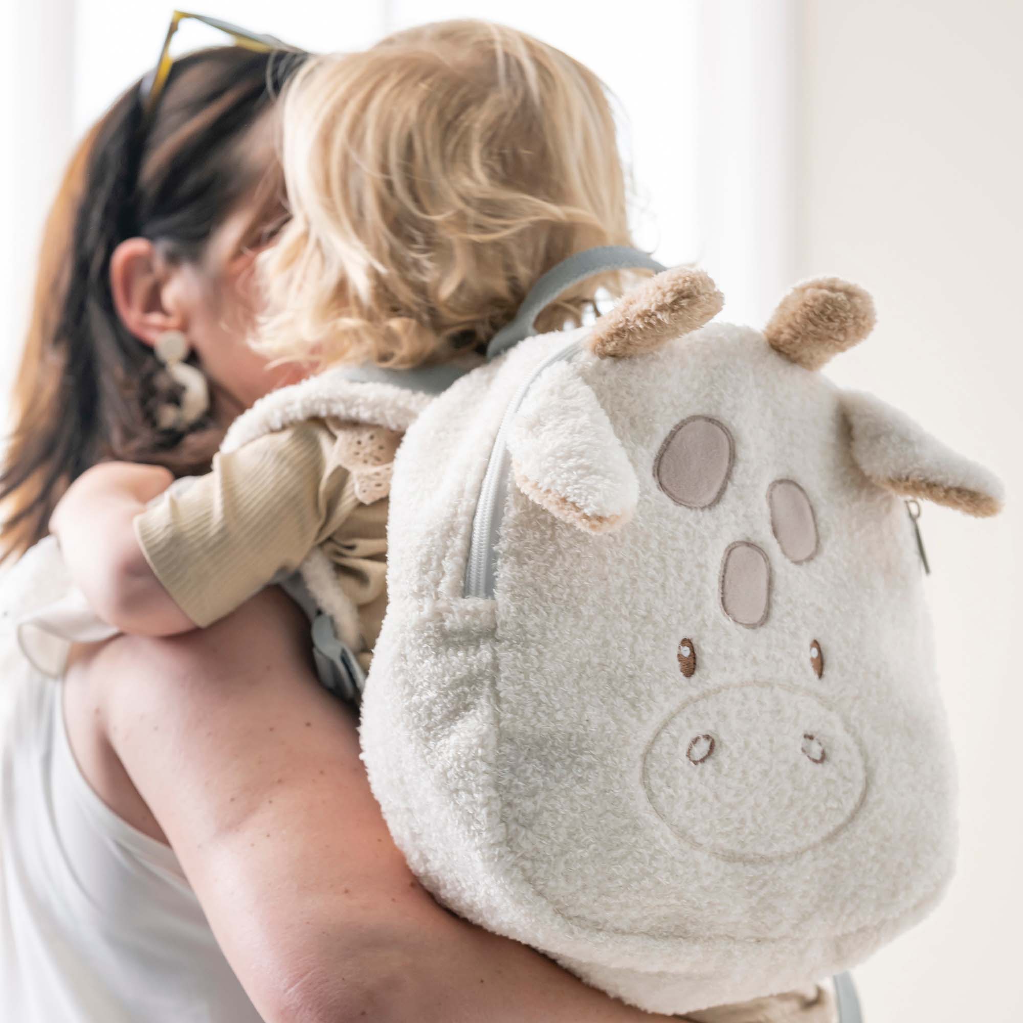 Preloved - Nattou Teddy Backpack – Giraffe