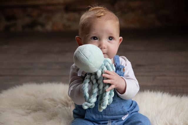 Preloved - Nattou Piu Piu Copper Green and Mint Green