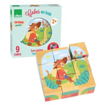 Vilac Wooden Tale Puzzle Blocks