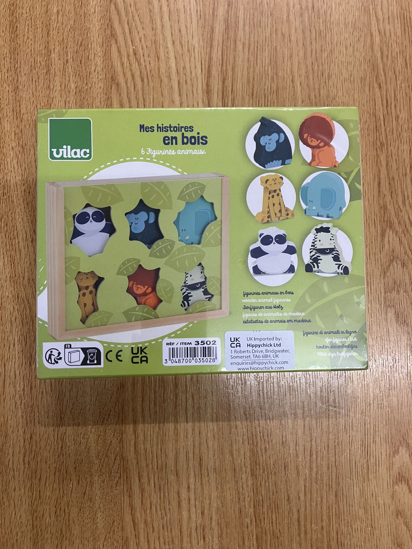 Preloved - Vilac - My Wooden Stories - 6 Animal Figurines