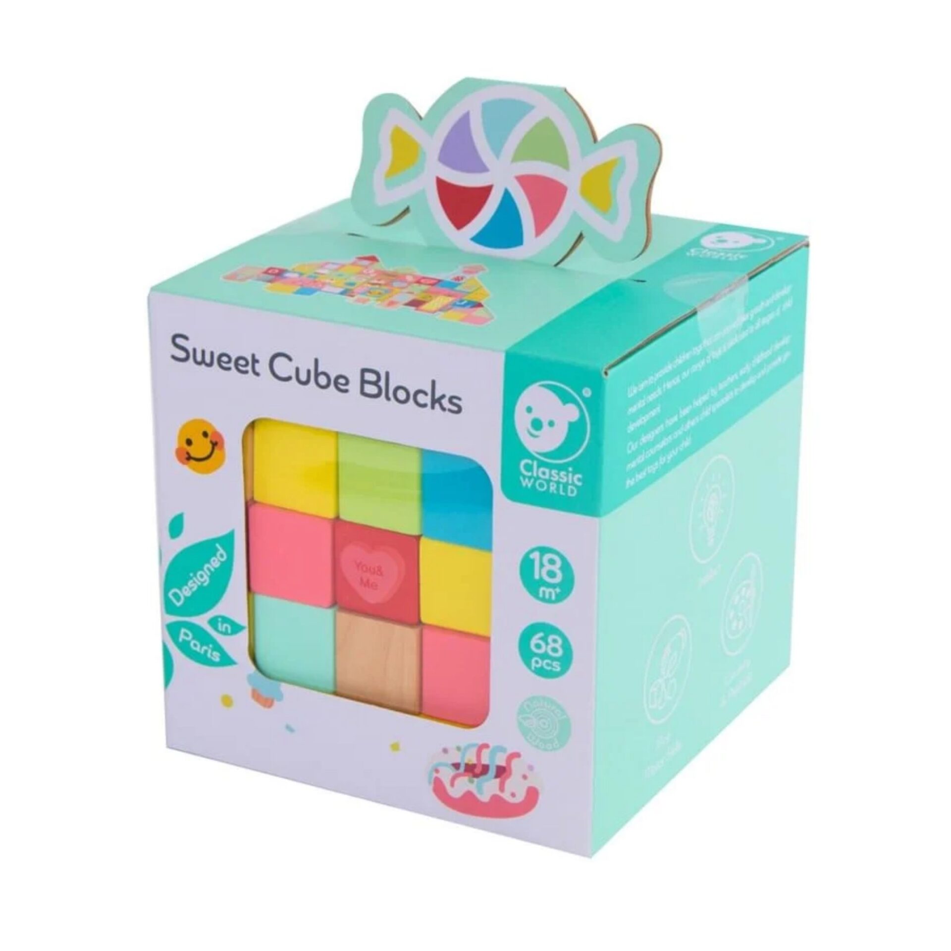 Preloved - Vilac Sweet Cube Blocks