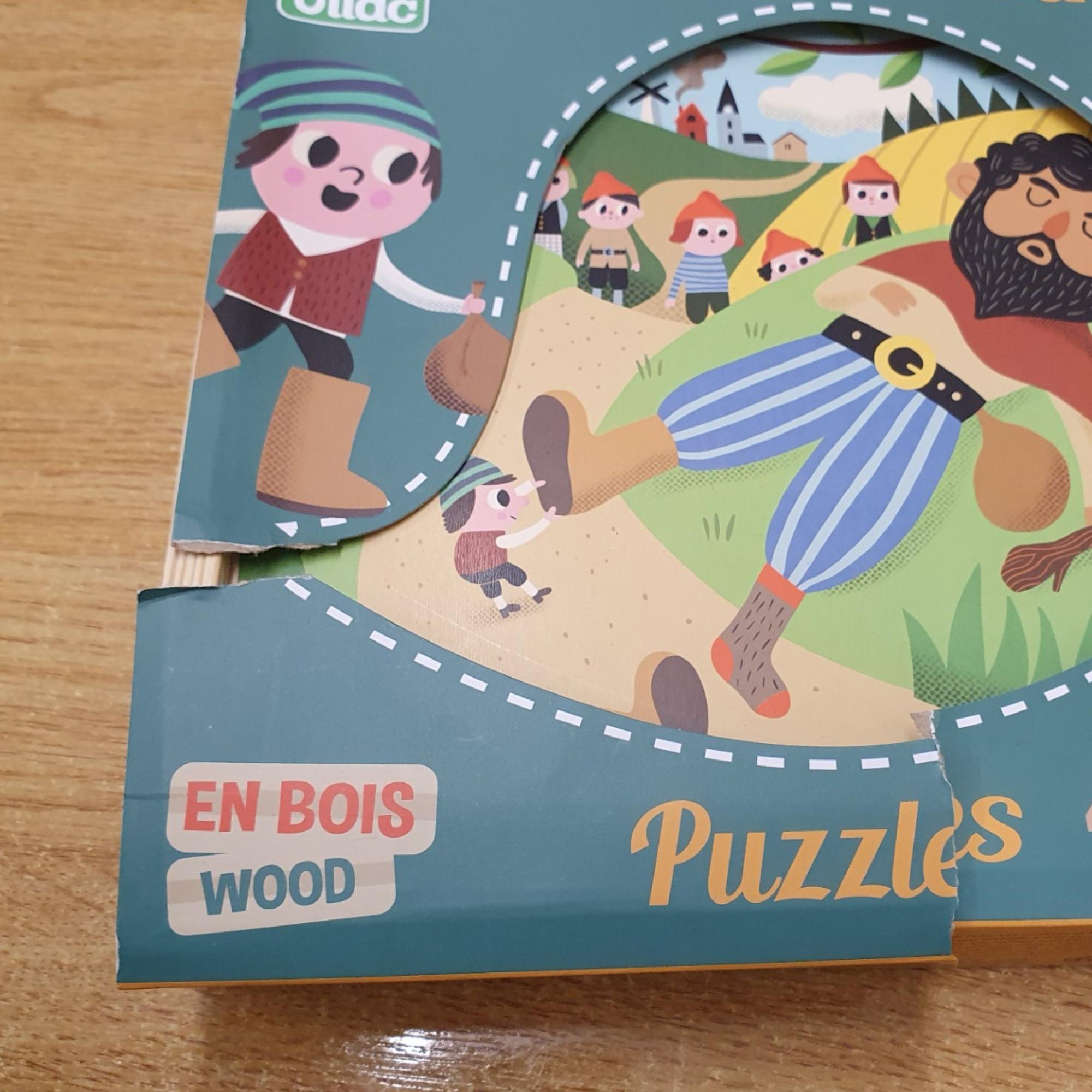 Preloved - Vilac Ingela P.Arrhenius Little Thumb Wooden Puzzle