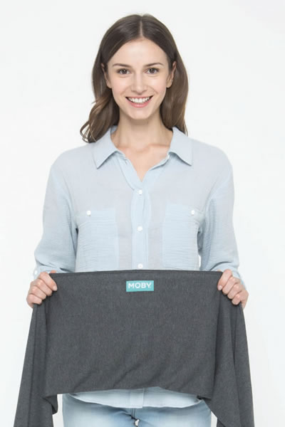 Preloved - Moby Classic Baby Wrap - Asphalt