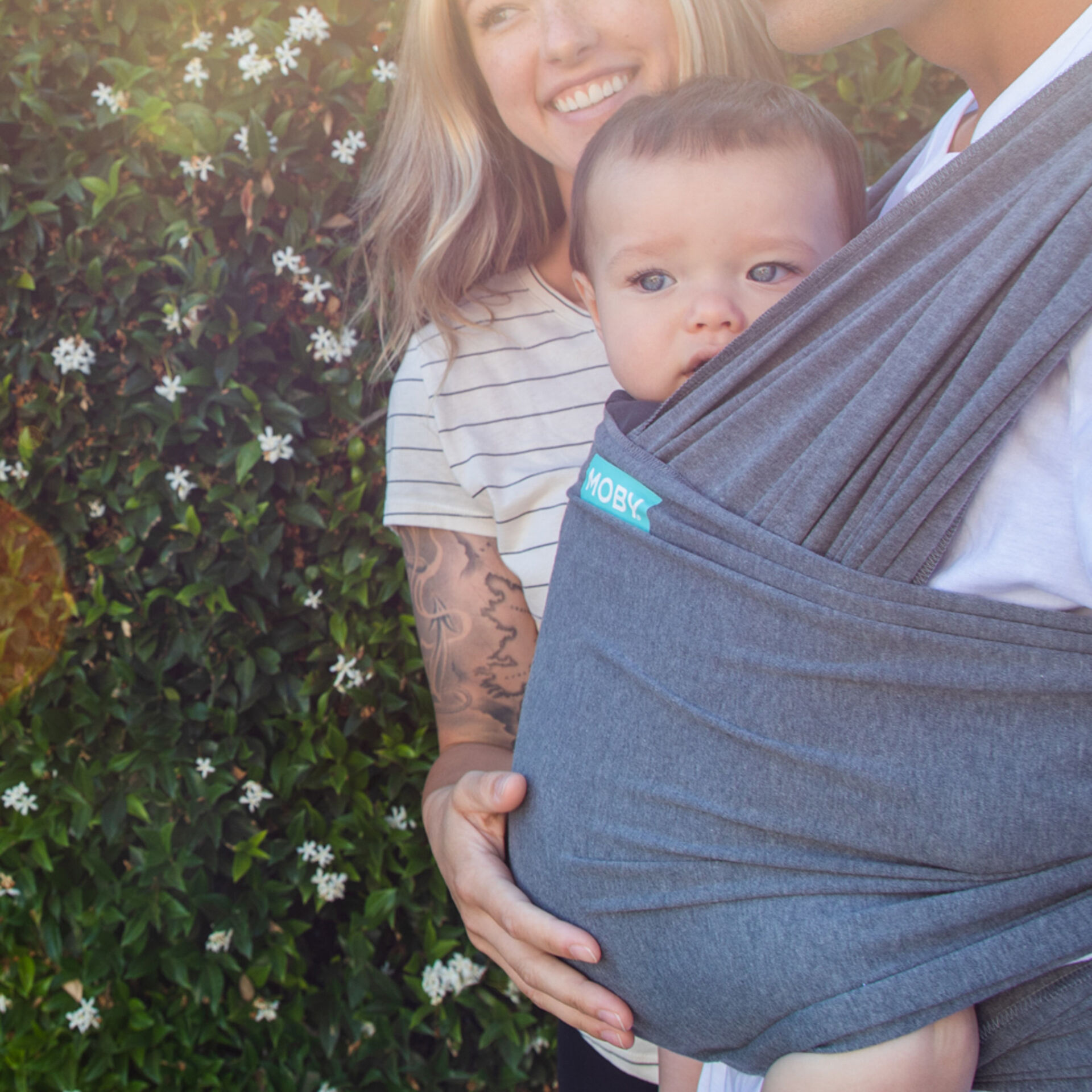 Preloved - Moby Classic Baby Wrap - Asphalt