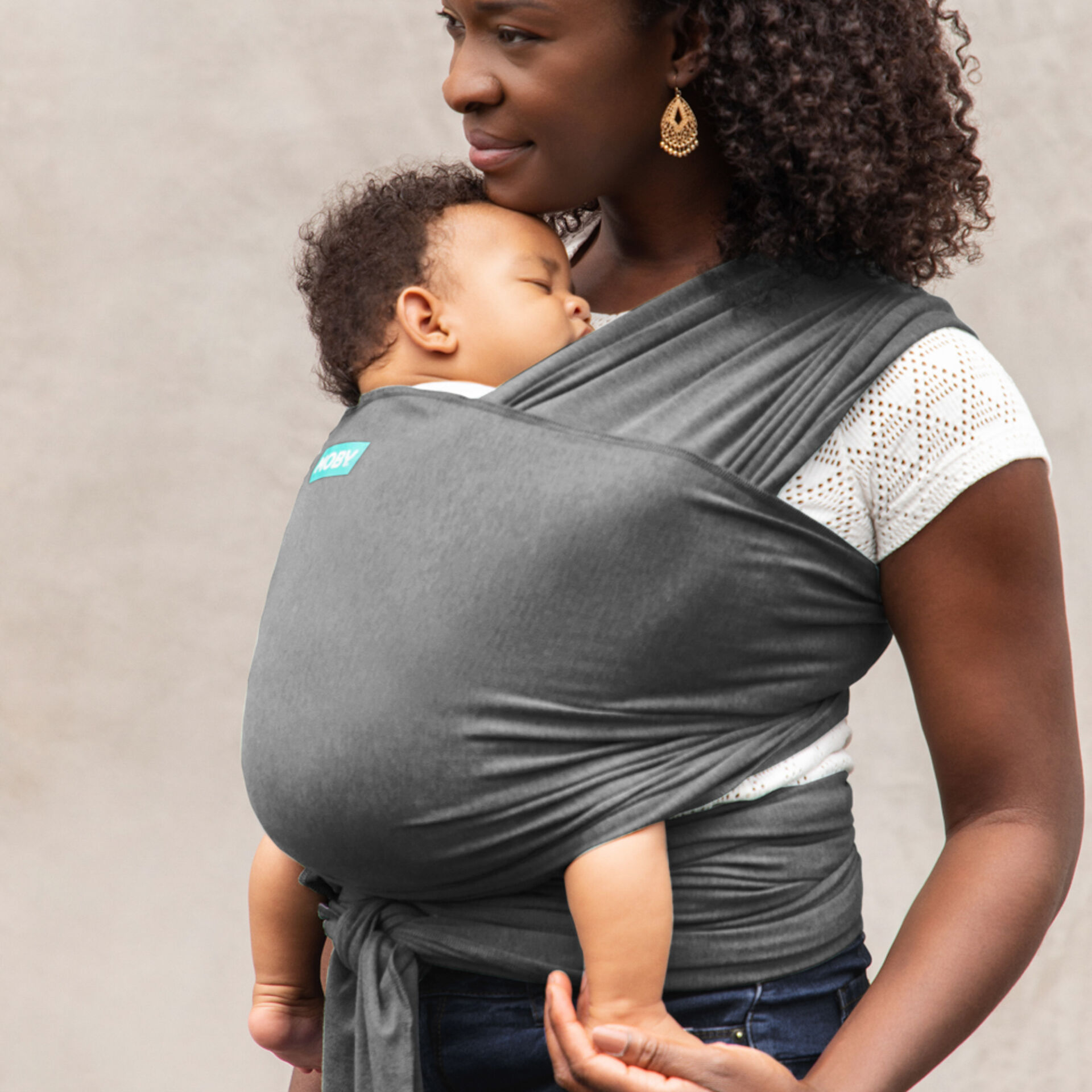 Preloved - Moby Classic Baby Wrap - Asphalt