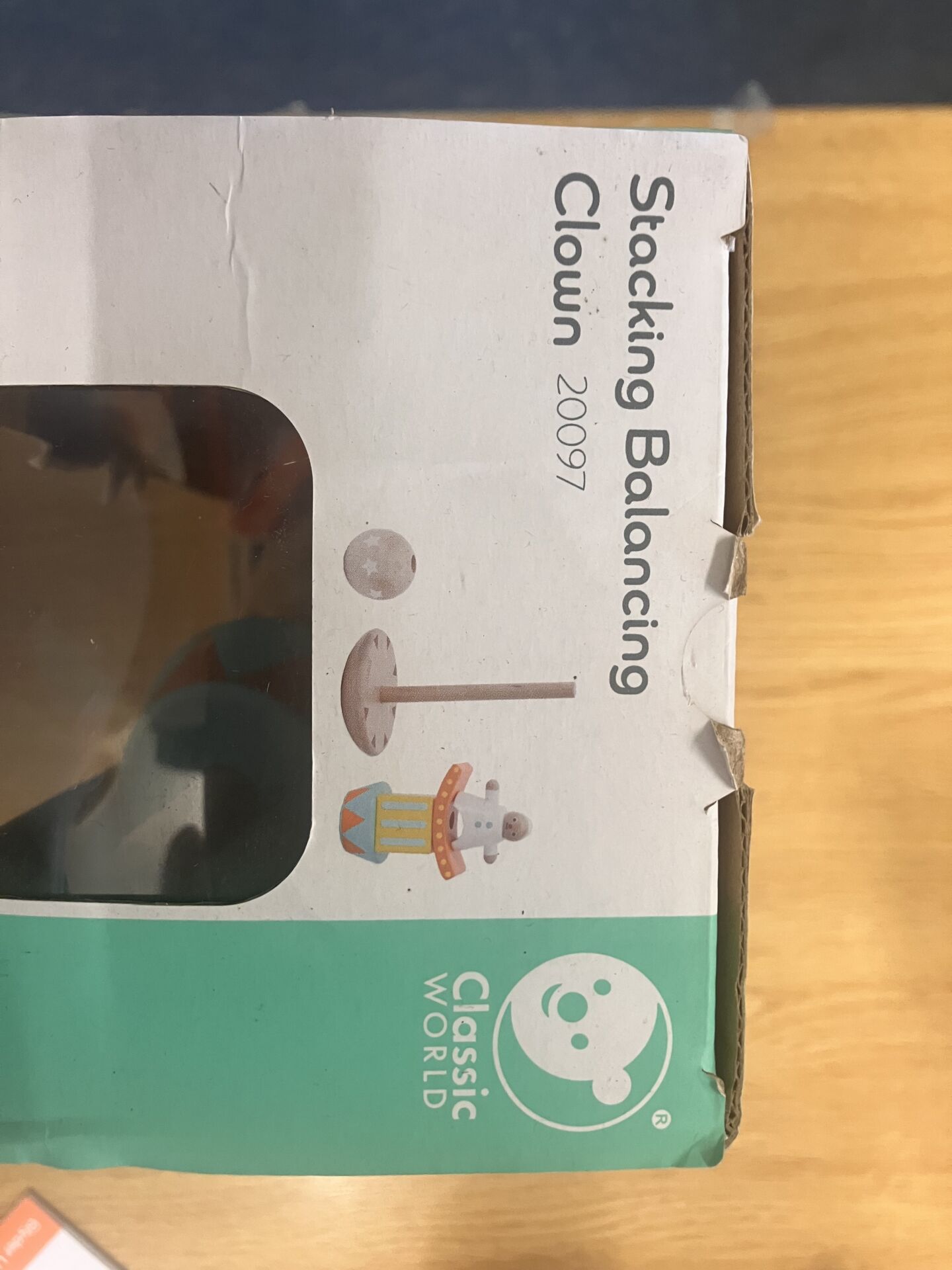 Preloved - Classic World - Stacking Balancing Clown
