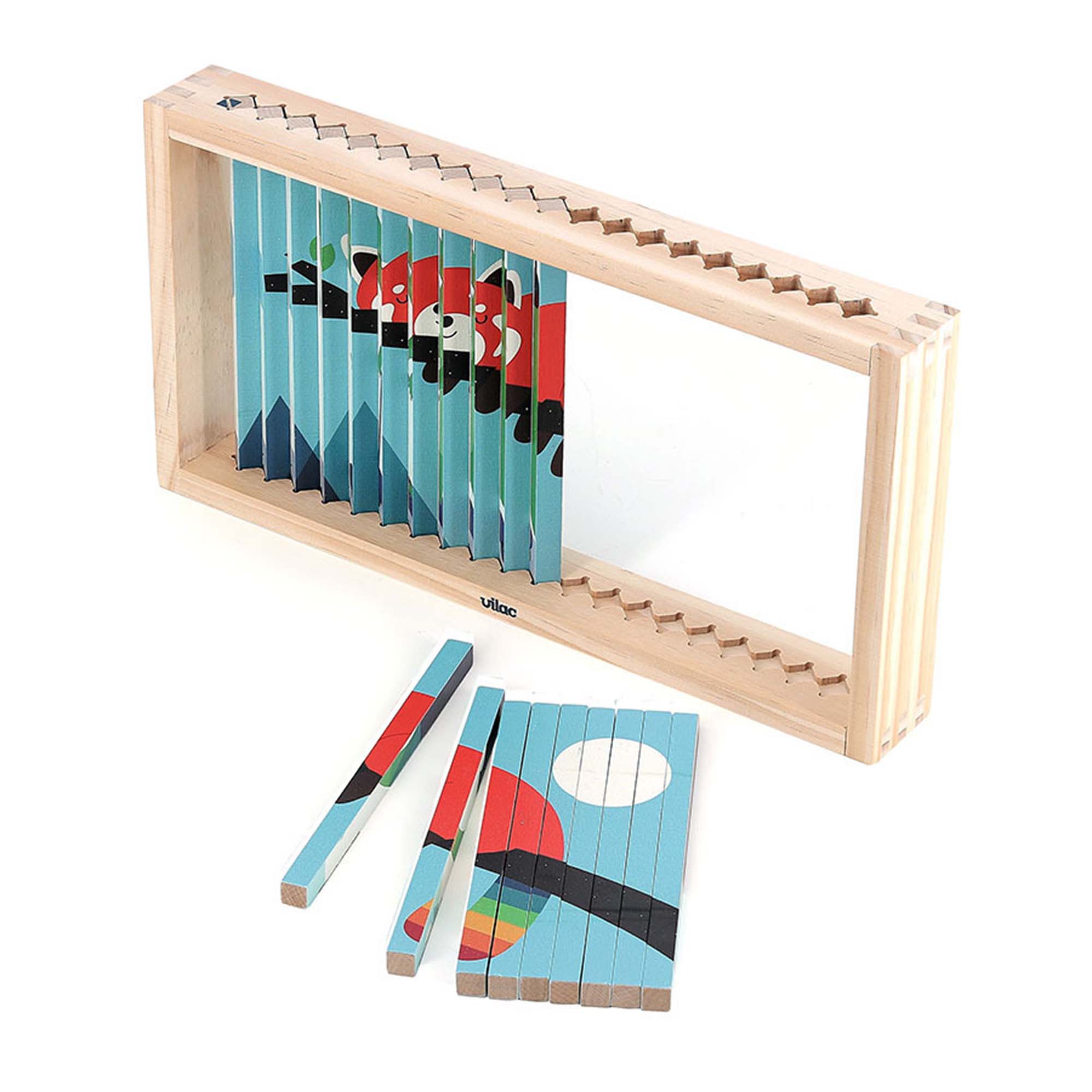 Preloved - Vilac - Puzzle Trubble Animals - Andy Westface