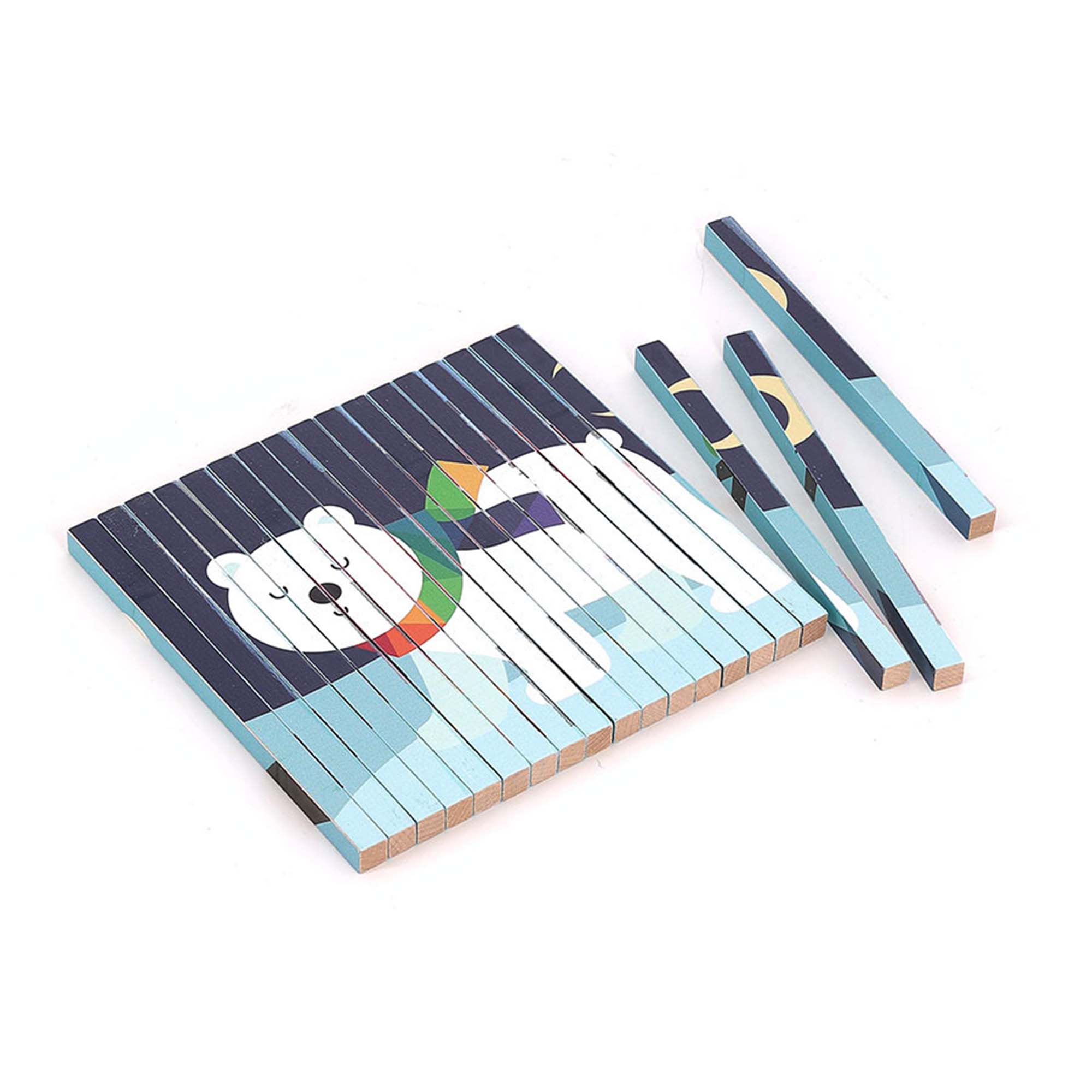 Preloved - Vilac - Puzzle Trubble Animals - Andy Westface