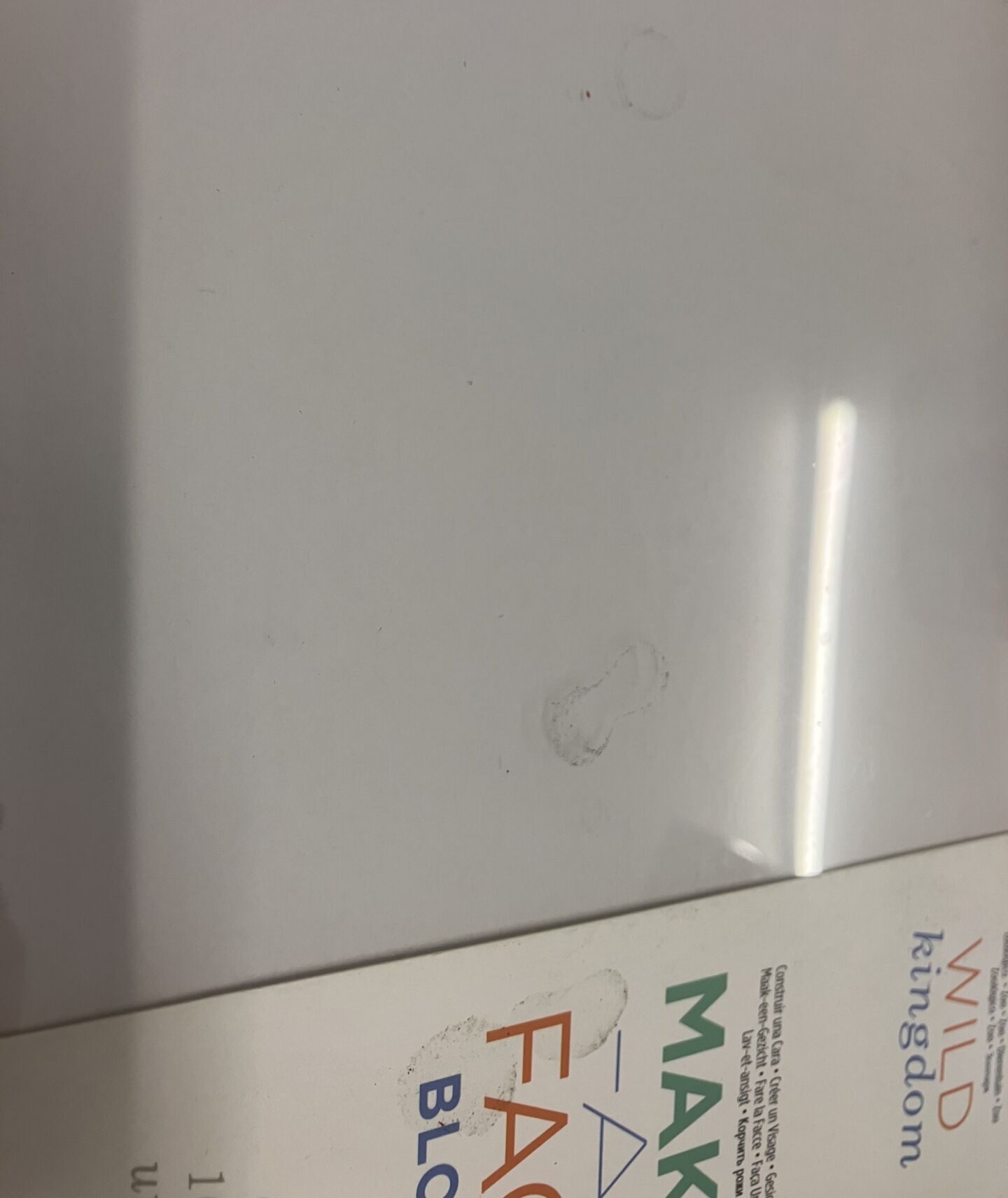 Preloved - Crocodile Creek Make-a-Face Puzzle Blocks