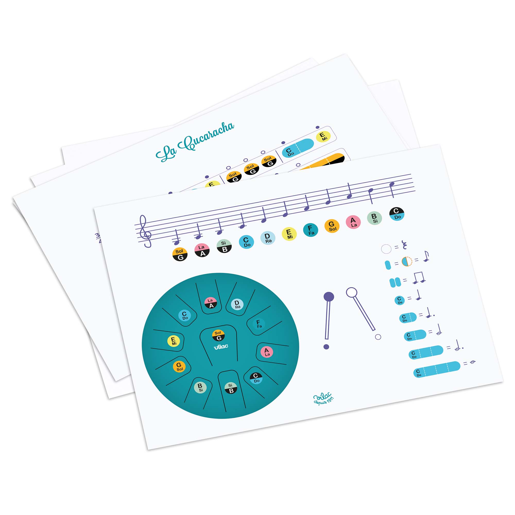 scores for vilac tongue drum