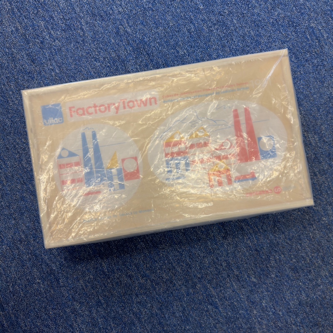 Preloved - Vilac - Factory Town Blocks