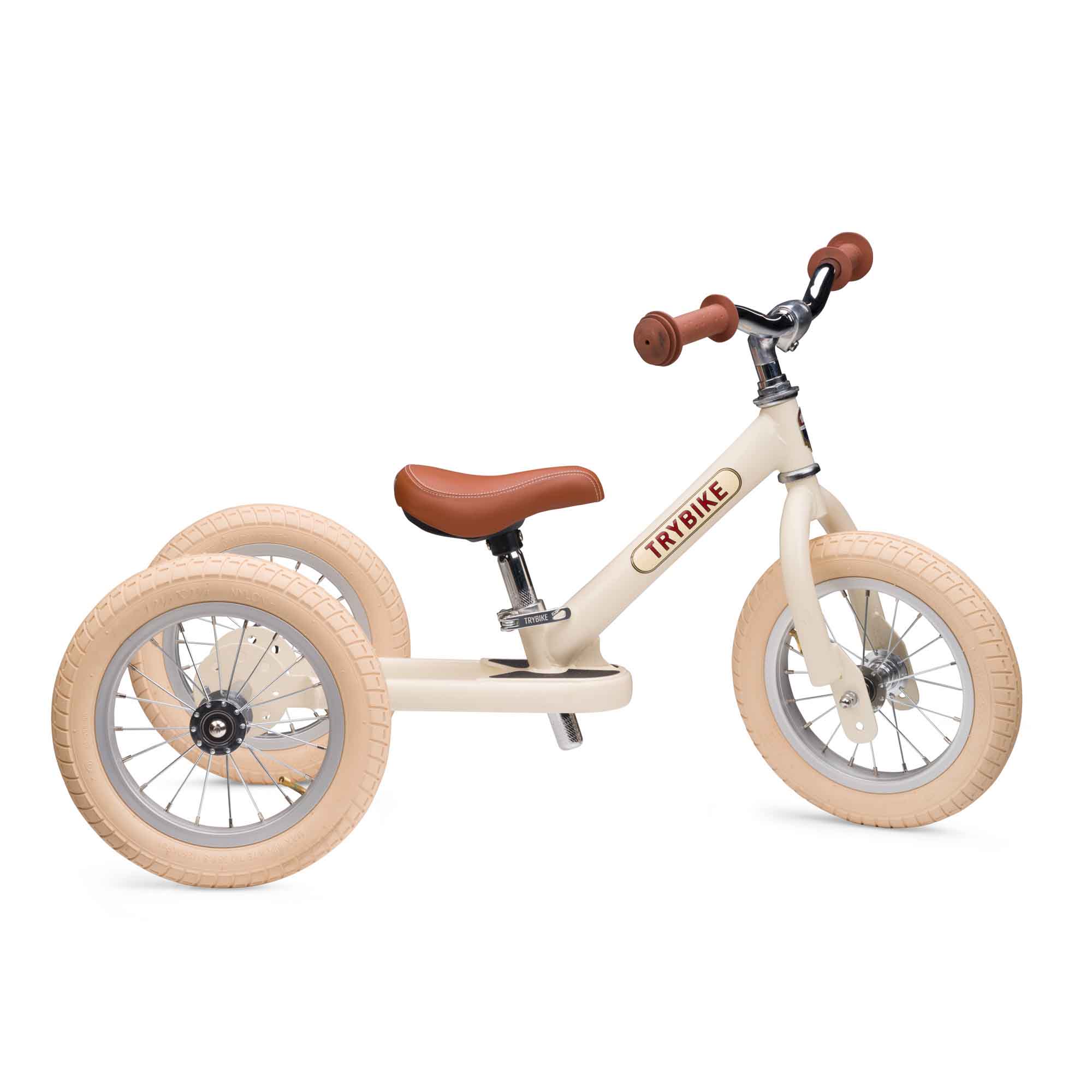 Preloved - Trybike Steel Balance Trike - Matte - Vintage Cream