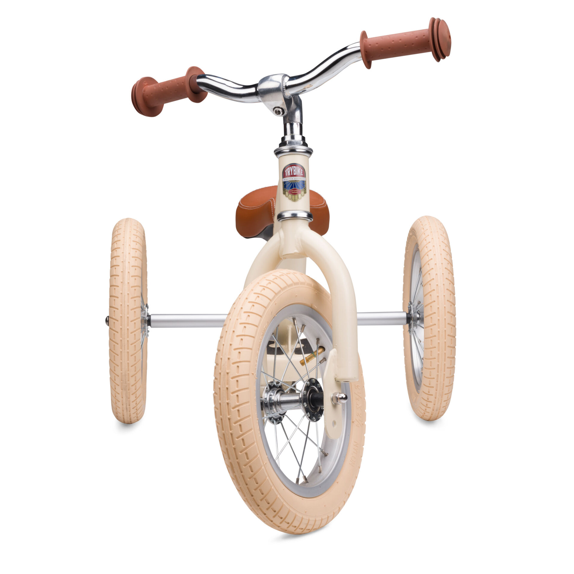 Preloved - Trybike Steel Balance Trike - Matte - Vintage Cream